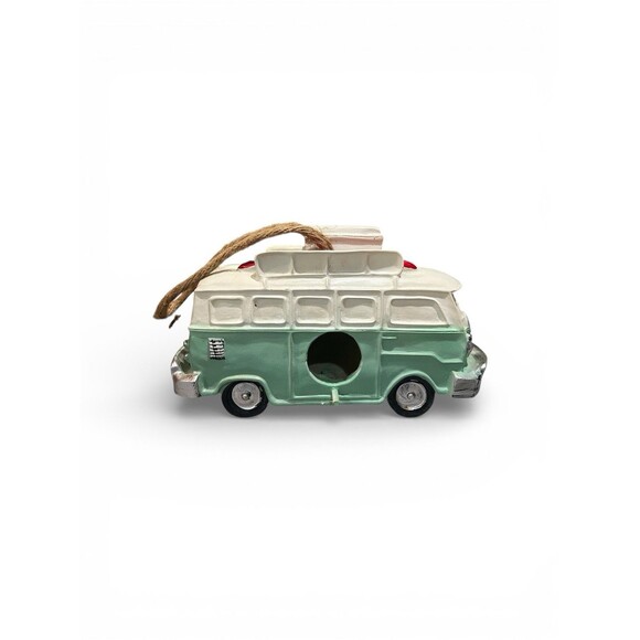 Other - Volkswagen Van Bus Mint Color Hanging Birdhouse Bird House